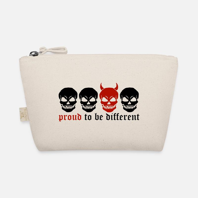 DIFFERENT SKULL - 2C Organic Pouch