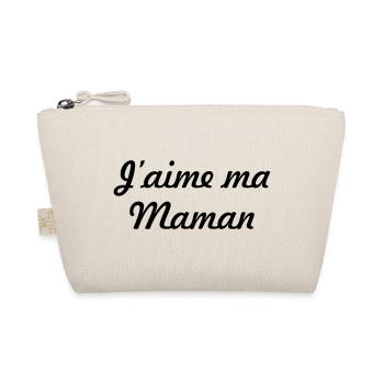 J'aime ma maman - Fête des Mères - Trousse biologique - nature - Devant