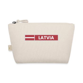 Latvia National Flag - Organic Pouch - nature - Front