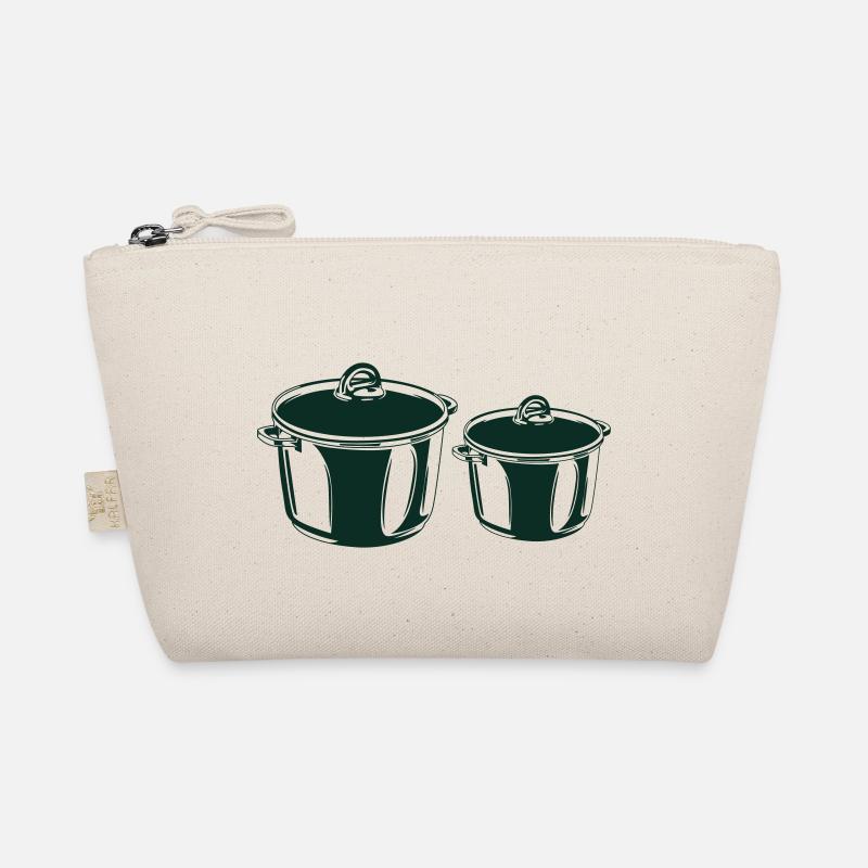 Cooking Pot Cooking Pot Icon Silhouette Organic Pouch