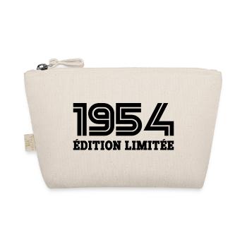 Limitierte Auflage von 1954 - Bio-Täschchen - Natur - Vorne