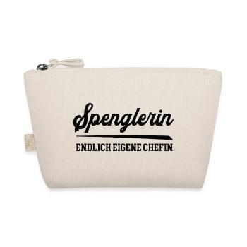 Spenglerin Chefin Selbstständigkeit Firma Gründen - Bio-Täschchen - Natur - Vorne