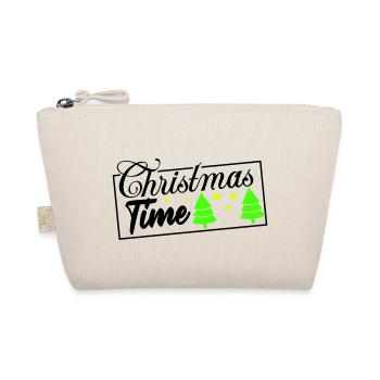 christmas time - Bio-Täschchen - Natur - Vorne