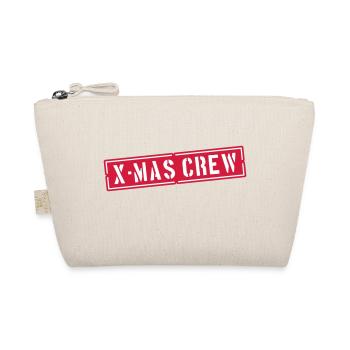 X-Mas Crew Christmas Team - Organic Pouch - nature - Front