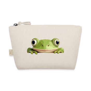 grenouille jeter un coup d’œil mignon adorable drôle animal dessin animé - Trousse biologique - nature - Devant
