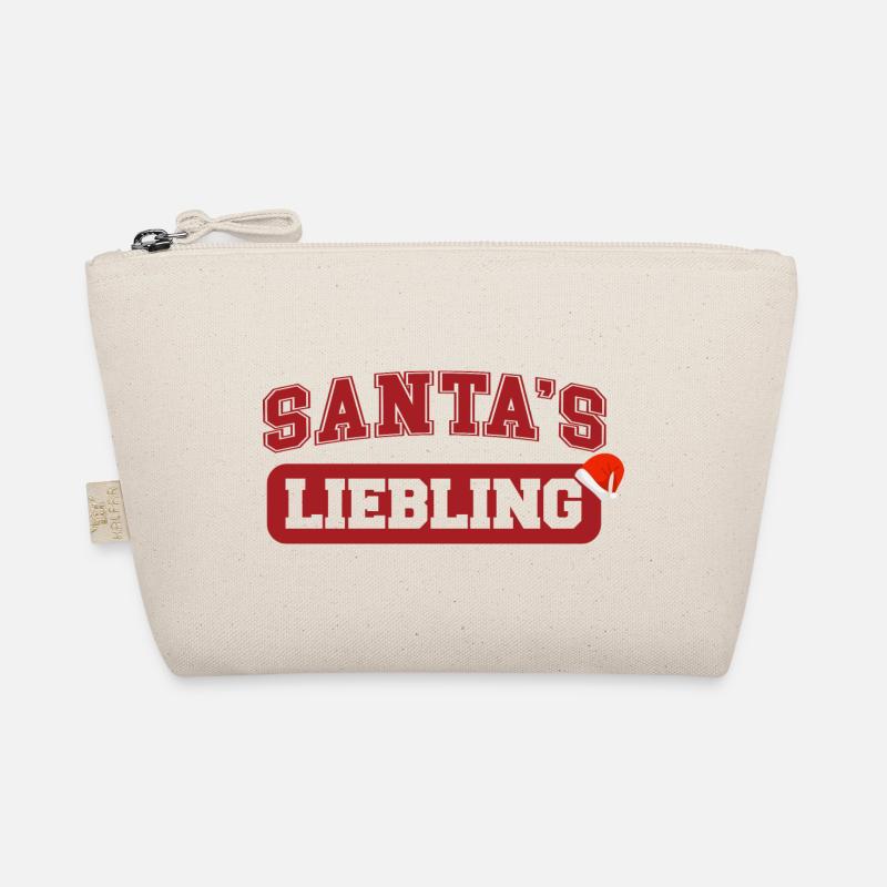 Santa's Liebling Weihnachtsgeschenk Weihnachtsoutf Bio-Täschchen
