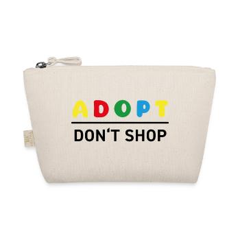 Farben Froh - Adopt Don't Shop - Bio-Täschchen - Natur - Vorne