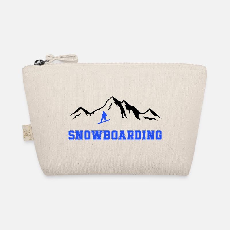 Snowboarding Organic Pouch