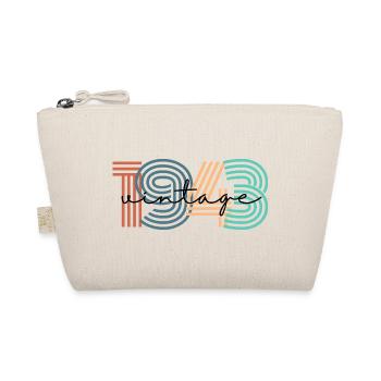 1943 Vintage Retro - Organic Pouch - nature - Front