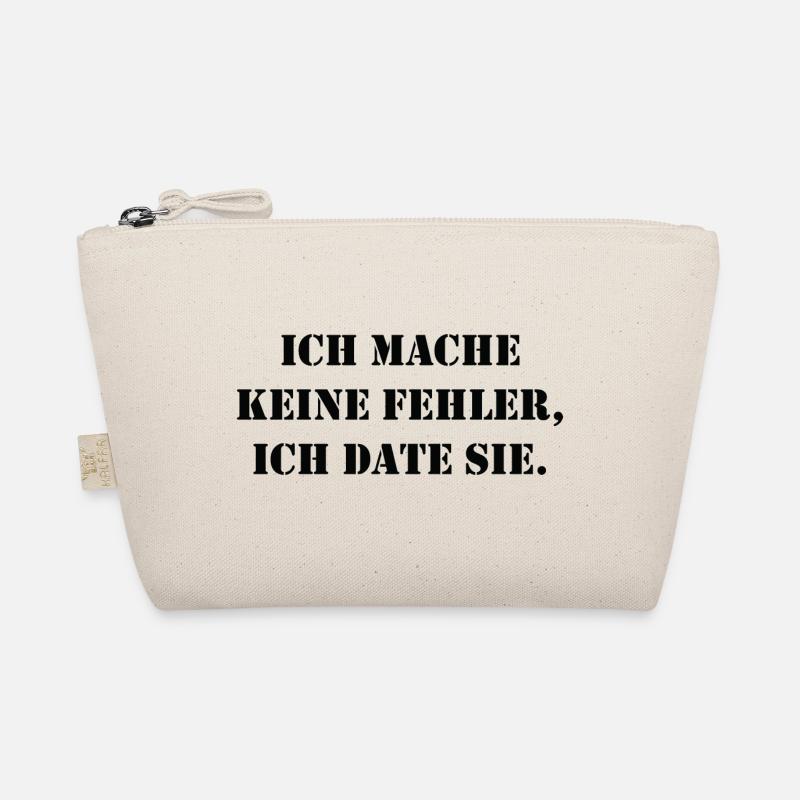 Lustiger Spruch Bild Witzig Humor Geschenkidee Bio-Täschchen