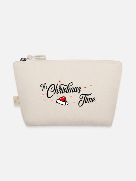 christmas time - Bio-Täschchen - Natur - Vorne