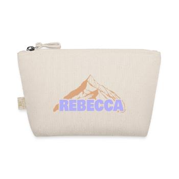 Geschenkidee Rebecca - Bio-Täschchen - Natur - Vorne