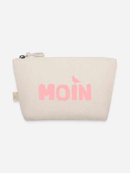 Moin die Möwe local Edition - Organic Pouch - nature - Front