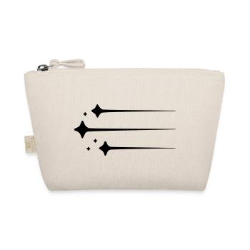 Shooting Star Lines - Organic Pouch - nature - Front