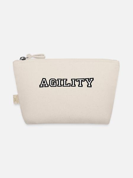 agility - Bio-Täschchen - Natur - Vorne