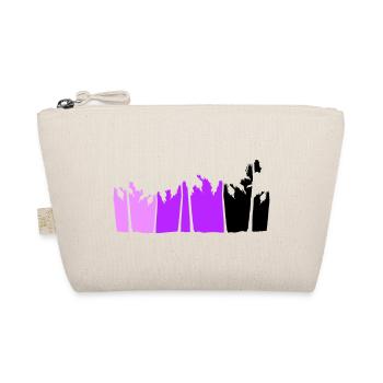 Palm Trees Island Trees Beach Holiday Strip Sea - Organic Pouch - nature - Front