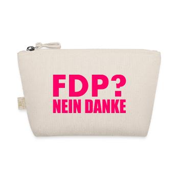 Fdp nein danke - Bio-Täschchen - Natur - Vorne