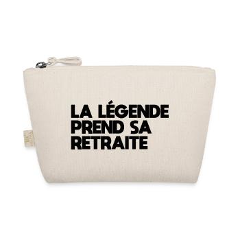The legend retires - Organic Pouch - nature - Front