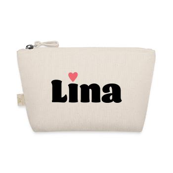 Lina Geschenk - Bio-Täschchen - Natur - Vorne