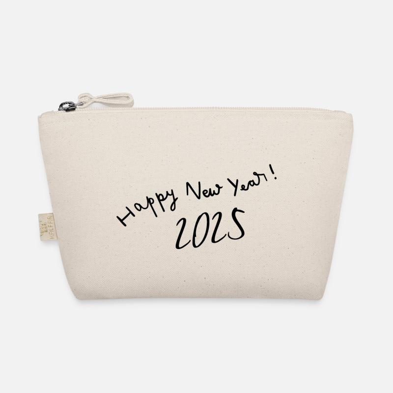 Happy New Year 2025 - Bio-Täschchen - Natur