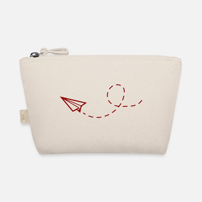 Paper airplane Organic Pouch