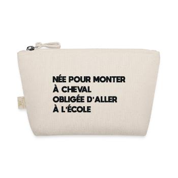 née pour monter à cheval - Trousse biologique - nature - Devant