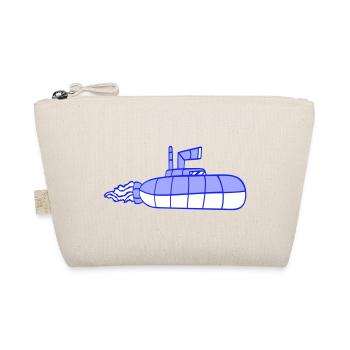 U-Boot Unterseeboot Tauchgang Tauchboot Kapitän - Bio-Täschchen - Natur - Vorne