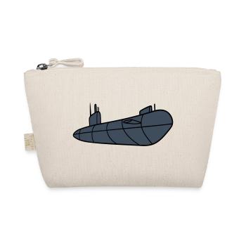 Submarine Submarine Dive Dive Submarine Captain - Organic Pouch - nature - Front