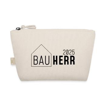 Bauherr 2025 - mit Haus - Bio-Täschchen - Natur - Vorne