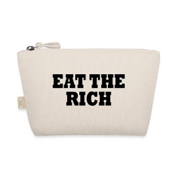 Eat the rich - Bio-Täschchen - Natur - Vorne