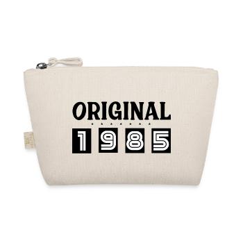 Original 1985 Vintage Retro Geburtstagsgeschenk - Bio-Täschchen - Natur - Vorne