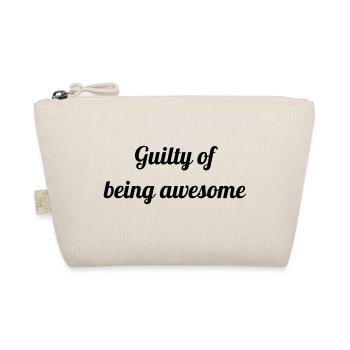 Guilty of being awesome - Organic Pouch - nature - Front