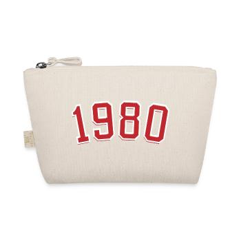 Year of birth sport 1980 - Organic Pouch - nature - Front