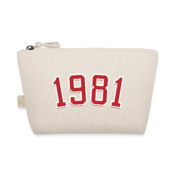 Année de naissance sport 1981 - Trousse biologique - nature - Devant