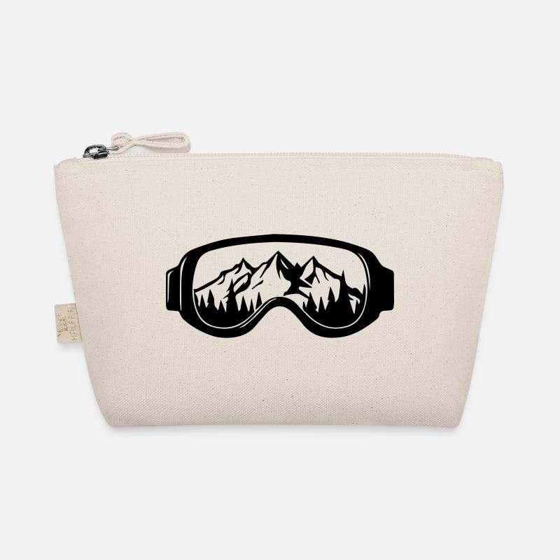 Skibrille - Bio-Täschchen - Natur