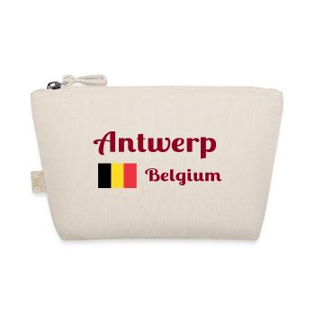 Antwerp Belgium- Stylish prints - Organic Pouch - nature - Front
