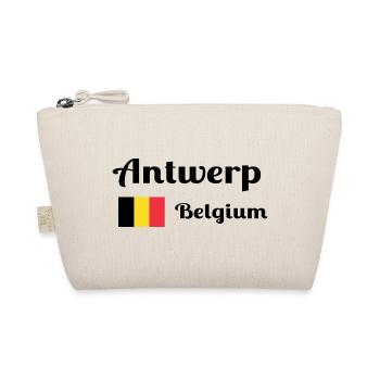 Antwerp Belgium- Stylish prints - Organic Pouch - nature - Front