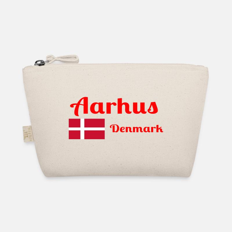 Aarhus Denmark - Stylish prints Organic Pouch