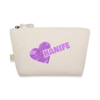 Geschenk für Hanife - Bio-Täschchen - Natur - Vorne