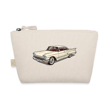Classic Classic Car - Elegant Retro Car Design - Organic Pouch - nature - Front