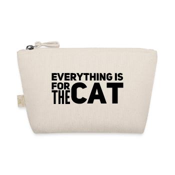 4 the cat - Bio-Täschchen - Natur - Vorne