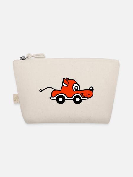 chien voiture jouet roues motrices télécommandées mignon - Trousse biologique - nature - Devant