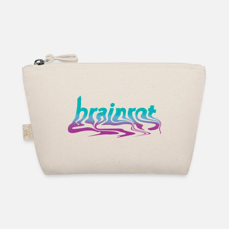 Brainrot – Trippy Vaporwave Aesthetic Organic Pouch