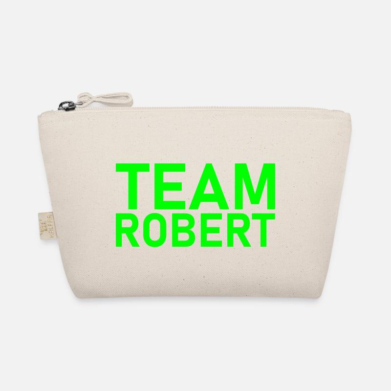 team robert leuchtgrün - Bio-Täschchen - Natur