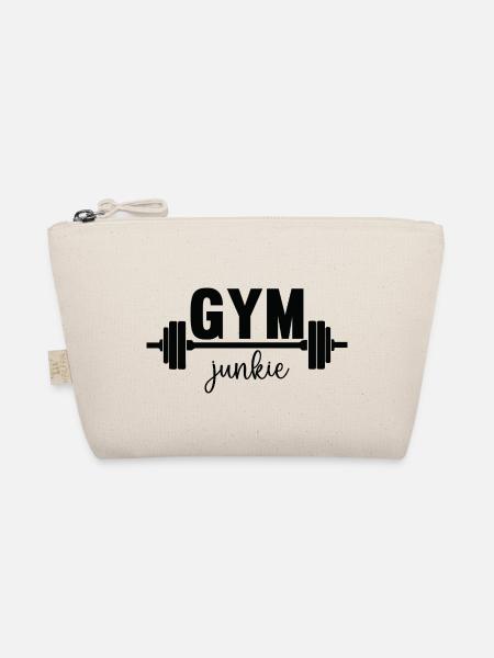 Gym junkie - Bio-Täschchen - Natur