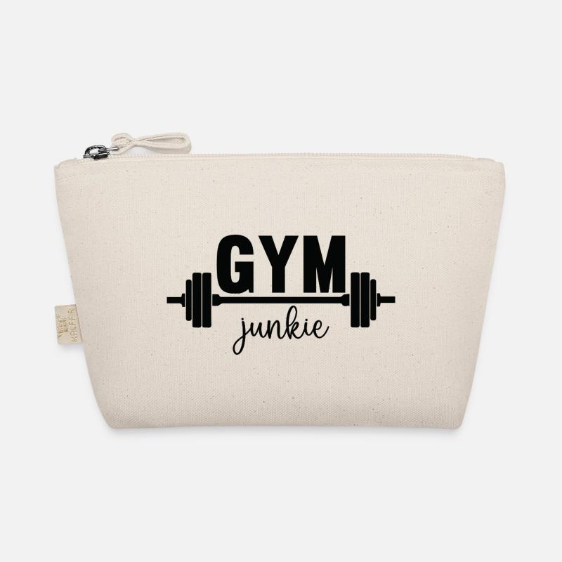 Gym junkie - Bio-Täschchen - Natur