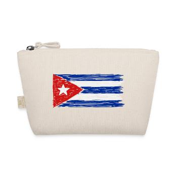 Cuba Flag - Organic Pouch - nature - Front