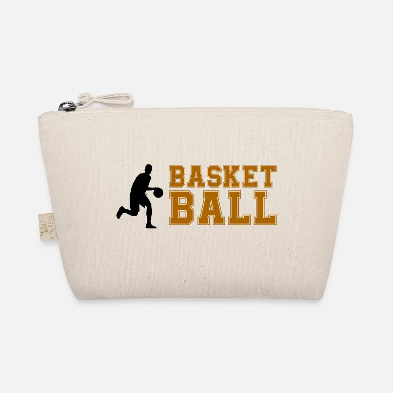 basketball - Bio-Täschchen - Natur