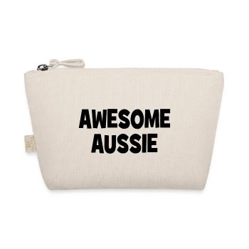 Awesome Aussie - Austrlia - Australia Down Under - Organic Pouch - nature - Front