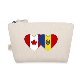 Drapeau du Canada et de la Moldavie - Trousse biologique - nature - Devant